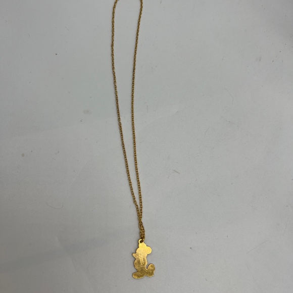 Vintage Disney Mickey Mouse Necklace and Adjustable Ring - Picture 7 of 10